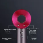 Uscator de par ionizat, ANTI-FRIZZ, 1600 W, 3 trepte viteza, 4 setari temperatura 2 Uscator de par ionizat, ANTI-FRIZZ, 1600 W, 3 trepte viteza, 4 setari temperatura