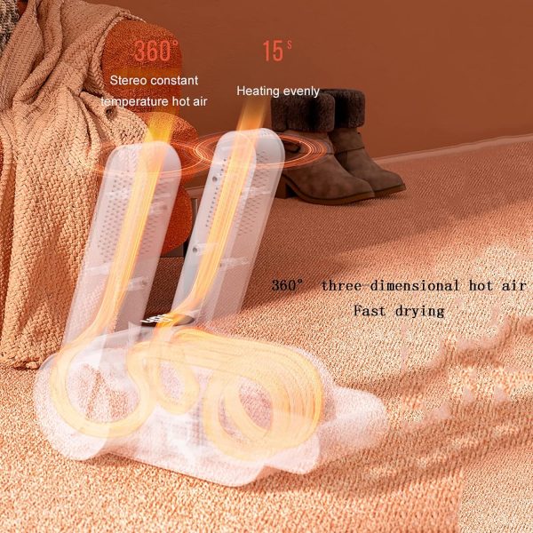 Uscator electric pentru incaltaminte cu functie de dezinfectare UV