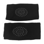 Set 1+1 Genunchiere bebelusi, Marime unica, Negre