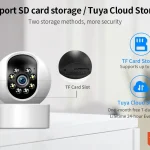 Set 1+1 Camera Smart Bebe, W-IFI, HD, cu Senzor de Miscare si Aplicatie Telefon, Jortan