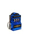 Breloc slot machine, interactiv, maneta functionala, Albastru 6 cm x 4 cm,