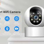 Set 1+1 Camera Smart Bebe, W-IFI, HD, cu Senzor de Miscare si Aplicatie Telefon, Jortan