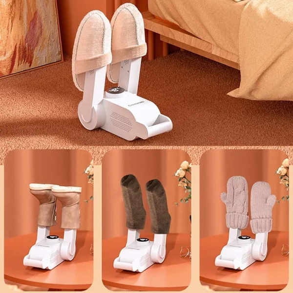 Uscator electric pentru incaltaminte cu functie de dezinfectare UV