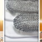 Set Manusa anti taiere, din plasa,otel inoxidabil, macelari/bucatari