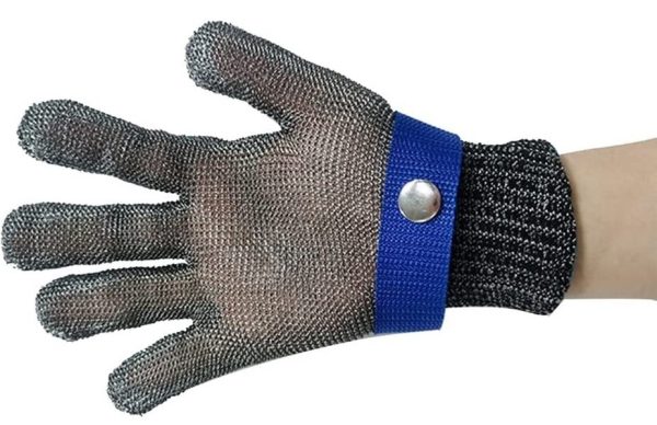 Set Manusa anti taiere, din plasa,otel inoxidabil, macelari/bucatari