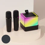 Difuzor Karaoke cu 2 microfoane wireless, bluetooth 5.3 3 Difuzor Karaoke cu 2 microfoane wireless, bluetooth 5.3