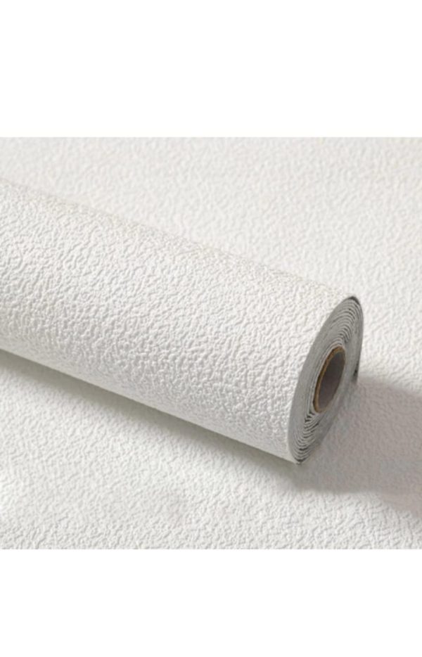 Set 2x Rola Tapet 3D Autoadeziv, Design In Relief, Culoare Alb, Dimensiune 280 x 50 cm, 2.4 mm