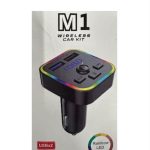 Transmitator Muzical FM Auto M1 USBx2 Negru