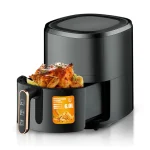 Friteuza Digitala - Air Fryer RAF - 6L, Control Tactil, cu functie AirCrisp si Auto-Oprire, 1500W