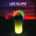 Boxa portabila Wireless Bluetooth, rezistenta la apa IPX7, Subwoofer, sunet Stereo cu lumini LED, alb 5 Boxa portabila Wireless Bluetooth, rezistenta la apa IPX7, Subwoofer, sunet Stereo cu lumini LED, alb