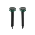 2xAparatul solar ultrasonic pentru rozătoare și cârtițe 1 2xAparatul solar ultrasonic pentru rozătoare și cârtițe