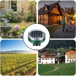 2xAparatul solar ultrasonic pentru rozătoare și cârtițe 2 2xAparatul solar ultrasonic pentru rozătoare și cârtițe