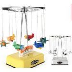 Carusel muzical rotativ cu avioane