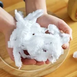 Set 100 Folii cu Elastic pentru acoperit boluri 22-38 cm, transparente