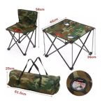 SET MASA SI SCAUNE PENTRU PESCUIT, CAMPING, PICNIC, PLIABILE, PORTABILE, GEANTA TRANSPORT