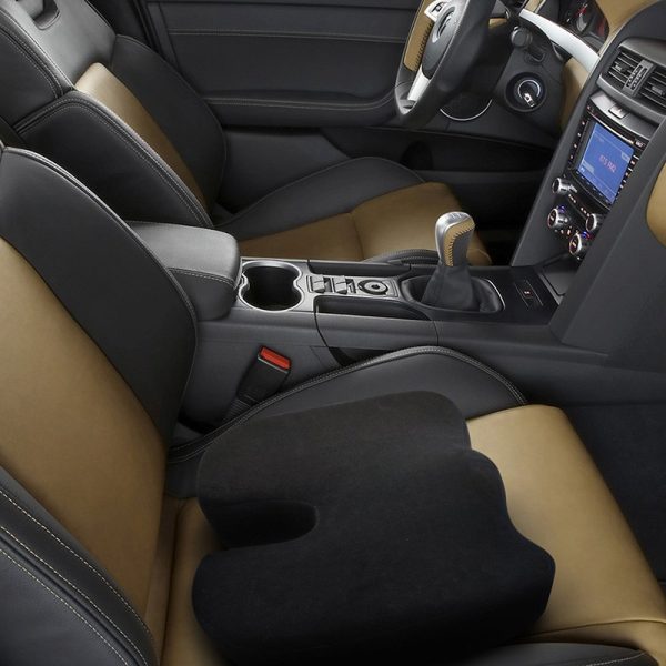 Perna pentru sezut din spuma cu memorie, Negru