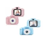 Oferta 2 Bucati x Aparat Foto Digital Pentru Copii, Roz si Albastru