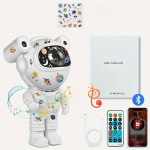 Proiector Astronaut, cu stickere autoadezive, conexiune Bluetooth 1 Proiector Astronaut, cu stickere autoadezive, conexiune Bluetooth