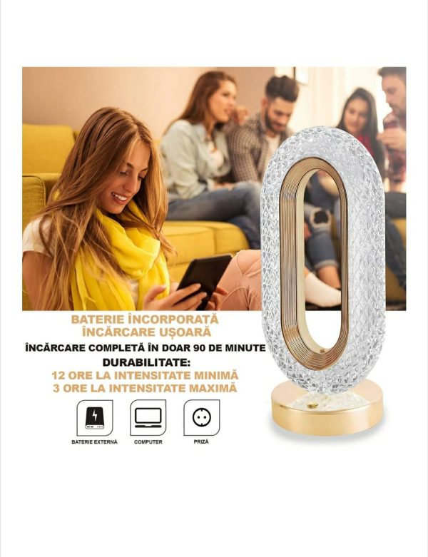 WhatsApp Image 2024-04-25 at 11.09.00 (1) Veioza ambientala cristal, 3 moduri iluminare, cald/rece/neutru