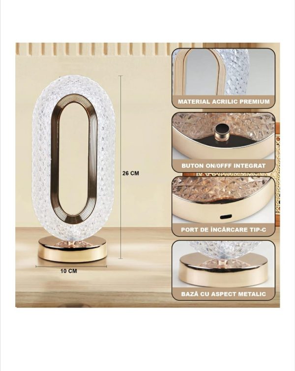 WhatsApp Image 2024-04-25 at 11.09.00 (2) Veioza ambientala cristal, 3 moduri iluminare, cald/rece/neutru