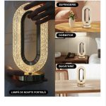 Veioza ambientala cristal, 3 moduri iluminare, cald/rece/neutru 6 Veioza ambientala cristal, 3 moduri iluminare, cald/rece/neutru