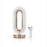 Veioza ambientala cristal, 3 moduri iluminare, cald/rece/neutru 7 Veioza ambientala cristal, 3 moduri iluminare, cald/rece/neutru