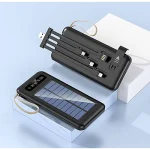 Baterie externa 10.000 mAh cu incarcare solara