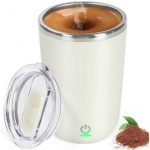 Cana electrica din inox cu amestecare automata si capac