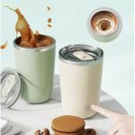 Cana electrica din inox cu amestecare automata si capac