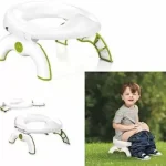 Olita portabila pentru calatorie 2 in 1, cu picioare rabatabile 2 Olita portabila pentru calatorie 2 in 1, cu picioare rabatabile