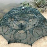 Plasa/Capcana de pescuit pliabila tip umbrela cu 14 intrari 1 Plasa/Capcana de pescuit pliabila tip umbrela cu 14 intrari