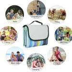 Patura de picnic, tesatura PVC, multicolor, 150 x 200 cm 1 Patura de picnic, tesatura PVC, multicolor, 150 x 200 cm
