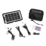 Radio cu lampa multifunctionala, panou solar si 3 Becuri 2 Radio cu lampa multifunctionala, panou solar si 3 Becuri