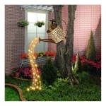 Set 2 x Stropitoare solara cu lumini pentru gradina