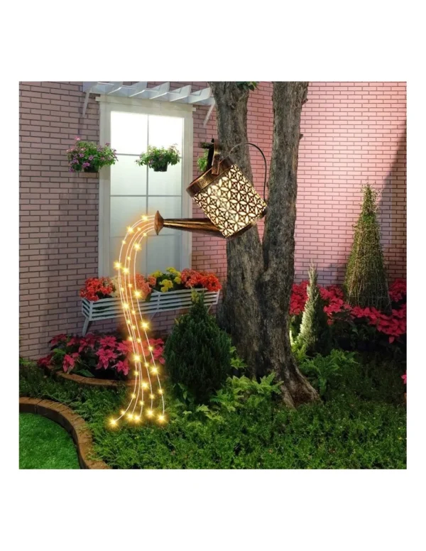 Set 2 x Stropitoare solara cu lumini pentru gradina