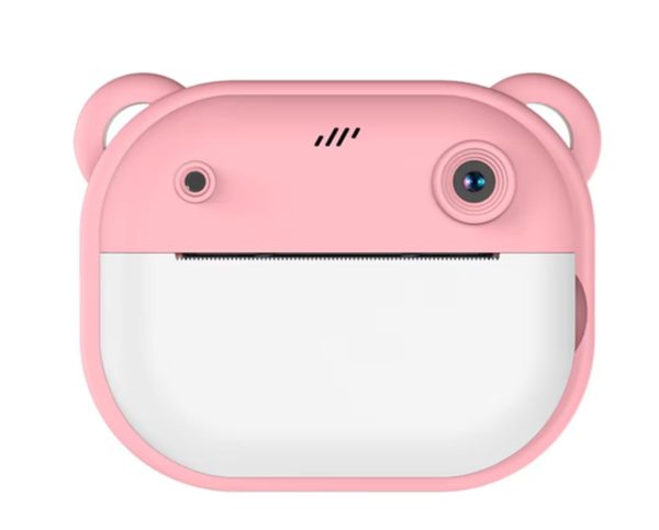 cam7 Aparat Foto Mini Copii,1300mAh, 1080P, , Imprimare cu un singur clic