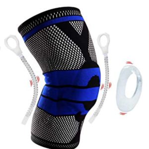 Genunchiera cu pernita din silicon , cu arcuri metalice din material respirabil , ideal pentru activitati sportive