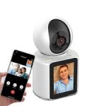 Camera video comunicare bidirectionala, ecran de 2.8 inch, poate initia apeluri telefonice video